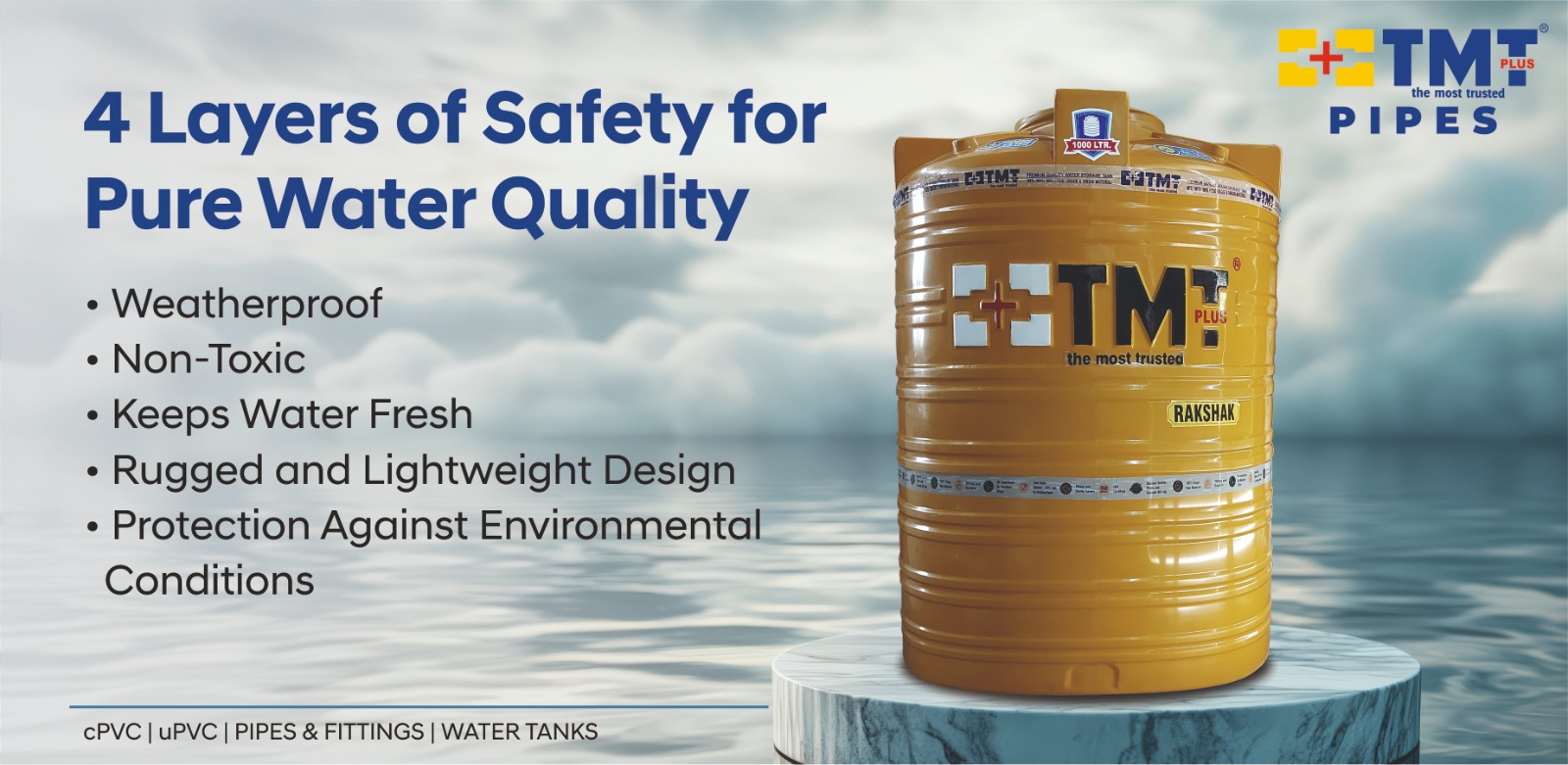 4-Layer Water Tanks TMT Plus